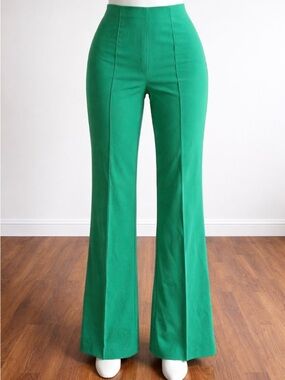 NWT NYCC High-Waist Green bootcut Pants plus size 24W